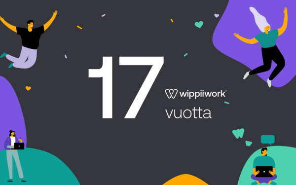 Wippii Work 17 vuotta – Wippiin hahmot juhlivat